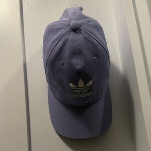 Adidas Lavender Cap with White Logo